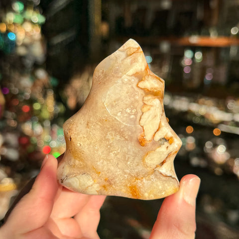 Ravenstone Crystals Flower Agate "Caleb"