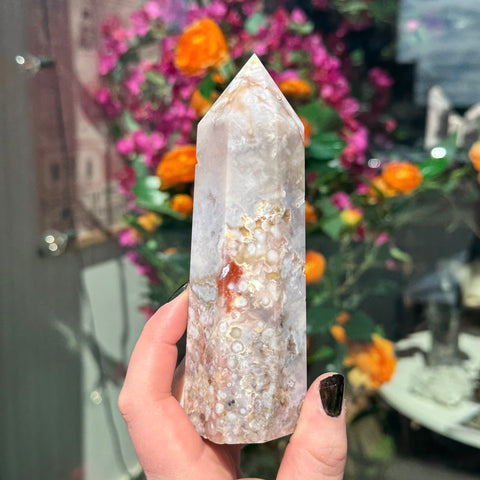 Ravenstone Crystals Flower Agate "Gwen"