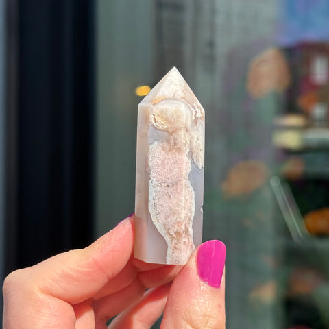 Ravenstone Crystals Flower Agate "Morgan"