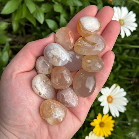 Ravenstone Crystals Flower Agate Tumble