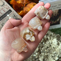 Ravenstone Crystals Flower Agate Turtle