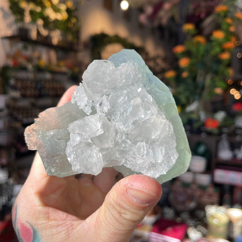 Ravenstone Crystals Fluorite | Calcite "Willa"