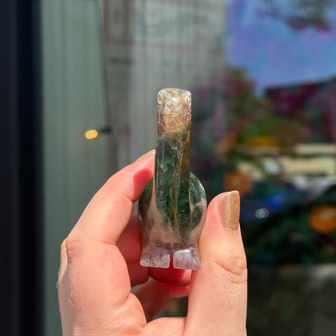 Ravenstone Crystals Fluorite Dinosaur "Courtney"