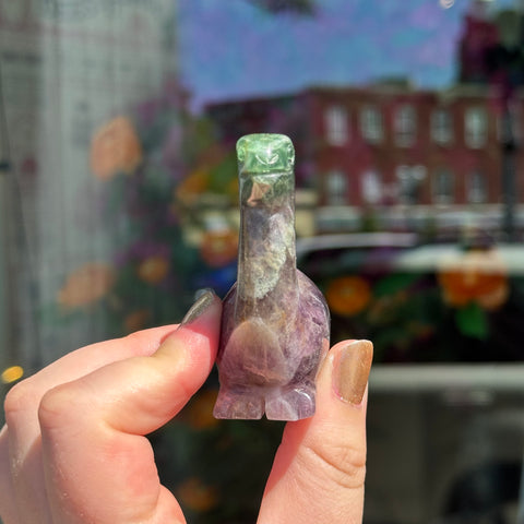 Ravenstone Crystals Fluorite Dinosaur "Phillip"