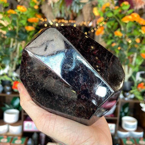 Ravenstone Crystals Garnet "Delia"