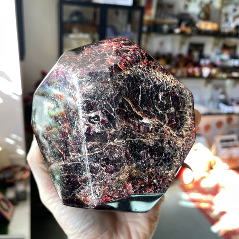 Ravenstone Crystals Garnet "Delia"