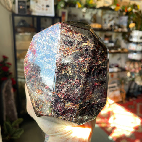 Ravenstone Crystals Garnet "Delia"
