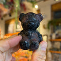 Ravenstone Crystals Garnet Teddy Bear "Samantha"