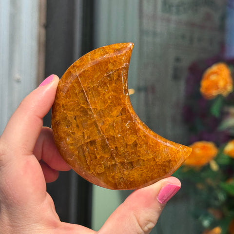 Ravenstone Crystals Golden Healer Moon "Honey"