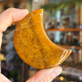 Ravenstone Crystals Golden Healer Moon "Petunia"