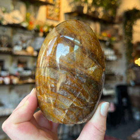 Ravenstone Crystals Golden Healer Quartz "Andela"