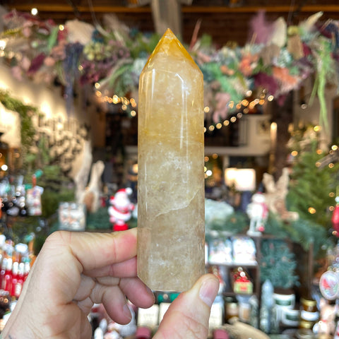 Ravenstone Crystals Golden Healer Quartz "Grace"