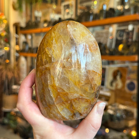 Ravenstone Crystals Golden Healer Quartz "Soren"