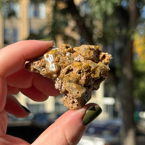 Ravenstone Crystals Green Garnet "Irving"