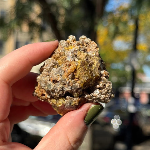 Ravenstone Crystals Green Garnet "Oren"