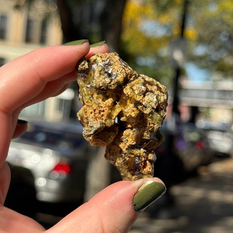 Ravenstone Crystals Green Garnet "Reid"