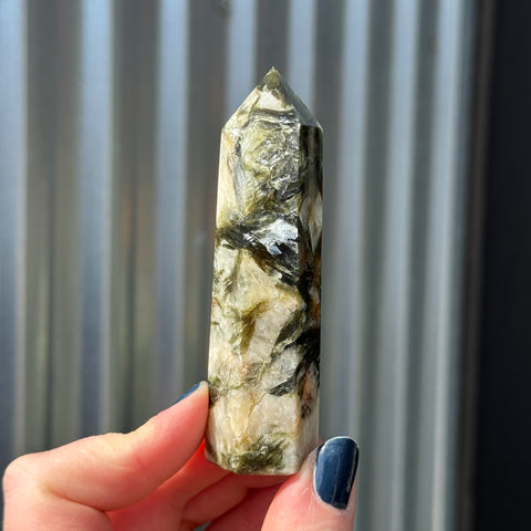 Ravenstone Crystals Green Lepidolite "Carolyn"