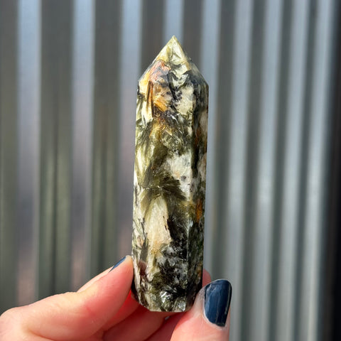 Ravenstone Crystals Green Lepidolite "Leilani"