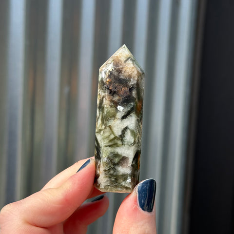 Ravenstone Crystals Green Lepidolite "Montana"