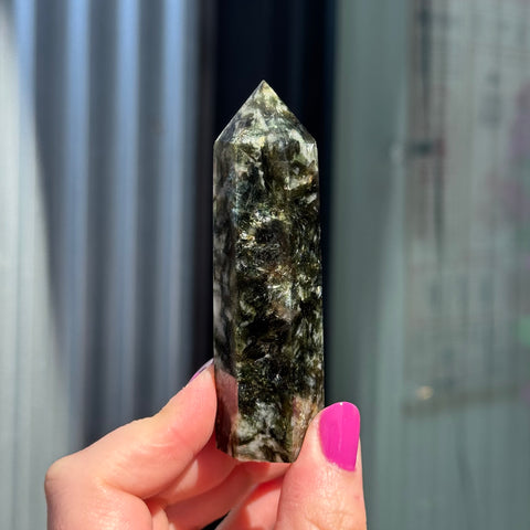 Ravenstone Crystals Green Lepidolite "Sasha"