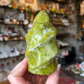 Ravenstone Crystals Green Opal "June"