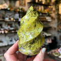 Ravenstone Crystals Green Opal "Ursula"