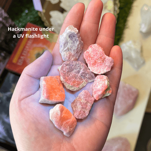 Ravenstone Crystals Hackmanite "Helena"