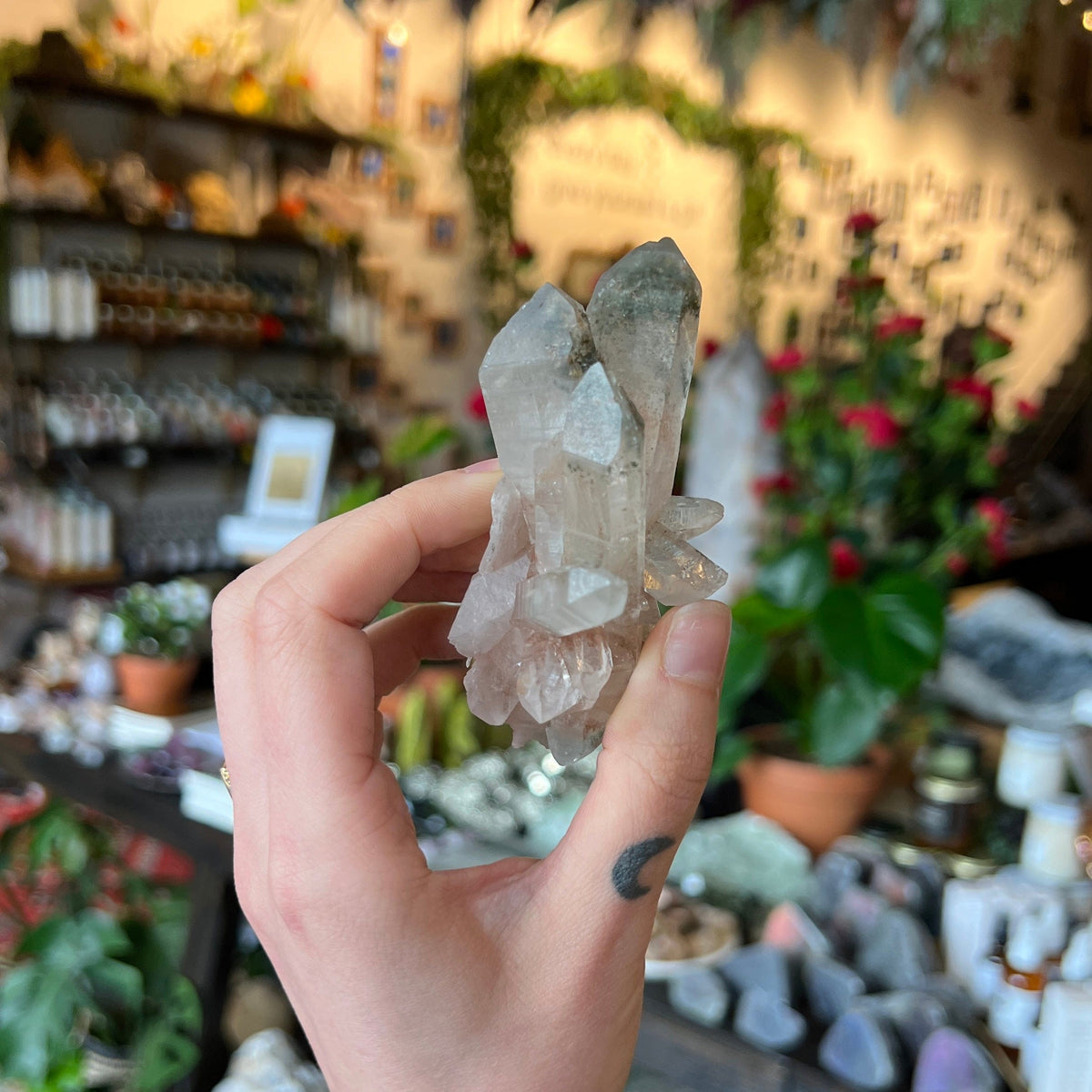 Ravenstone Crystals Himalayan Quartz &quot;Kara&quot;