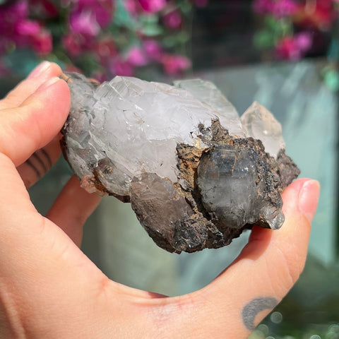 Ravenstone Crystals Himalayan Quartz w/ Tourmaline/Chlorite "Sarah"