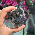 Ravenstone Crystals Himalayan Quartz w/ Tourmaline "Christine"