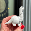 Ravenstone Crystals Howlite Dinosaur "Jackie"