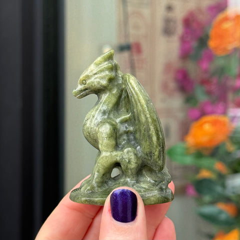 Ravenstone Crystals Jade Dragon "Danielle"