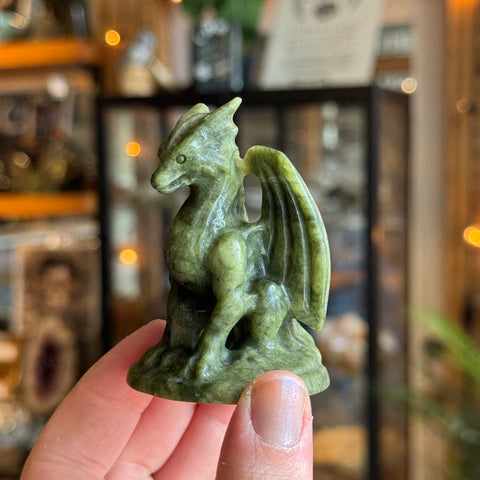 Ravenstone Crystals Jade Dragon "Diego"