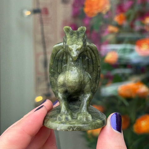 Ravenstone Crystals Jade Dragon "Robert"
