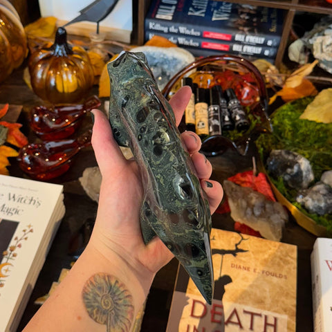 Ravenstone Crystals Kambaba Jasper Chameleon "Pascal"