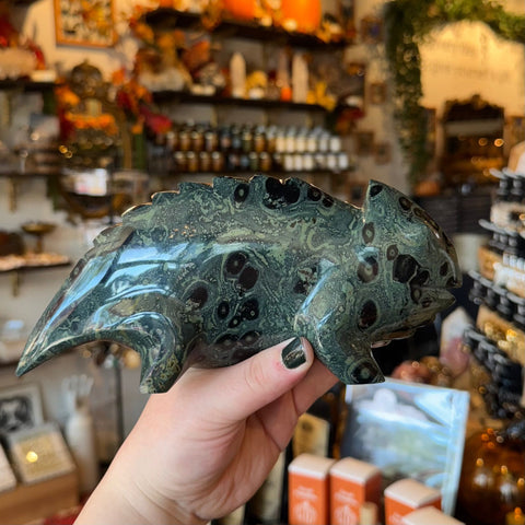 Ravenstone Crystals Kambaba Jasper Chameleon "Pascal"