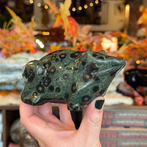 Ravenstone Crystals Kambaba Jasper Frog "Ray"