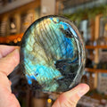 Ravenstone Crystals Labradorite "Ember"