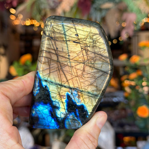 Ravenstone Crystals Labradorite "Wade"