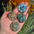 Ravenstone Crystals Labradorite Wolf