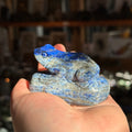 Ravenstone Crystals Lapis Lazuli Frog "Cheri"