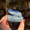 Ravenstone Crystals Lapis Lazuli Frog "Cheri"