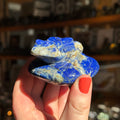 Ravenstone Crystals Lapis Lazuli Frog "Vera"