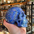 Ravenstone Crystals Lapis Lazuli Skull "Dominic"