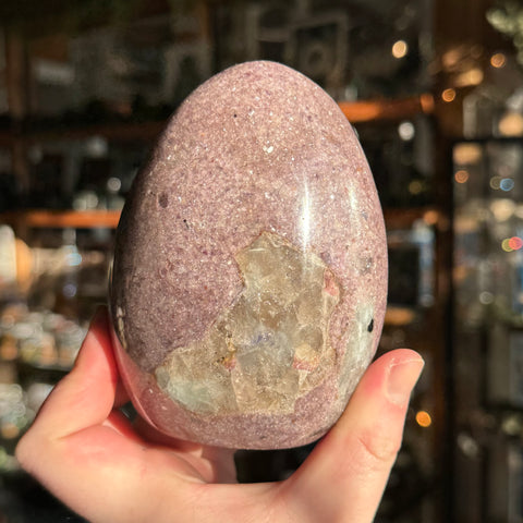 Ravenstone Crystals Lepidolite "Dominique"