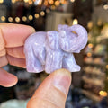 Ravenstone Crystals Lepidolite Elephant