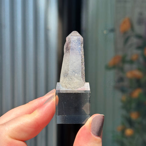 Ravenstone Crystals Lithium Quartz | Hematite "Aurélie"