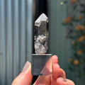 Ravenstone Crystals Lithium Quartz | Hematite "Valentin"