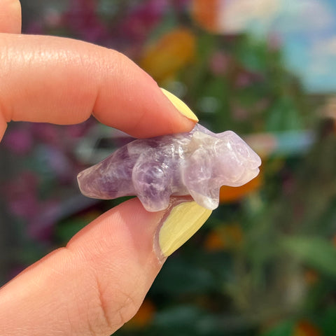 Ravenstone Crystals Little Amethyst Axolotl