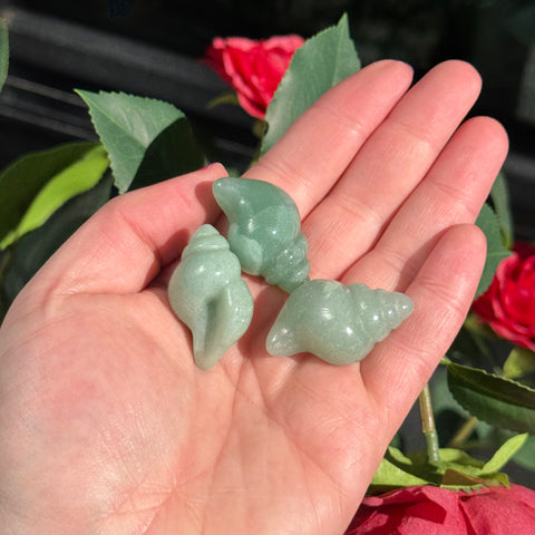 Ravenstone Crystals Little Aventurine Shell
